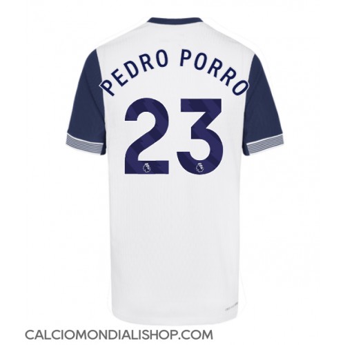 Maglie da calcio Tottenham Hotspur Pedro Porro #23 Prima Maglia 2024-25 Manica Corta